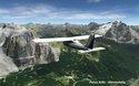 FSC scenario Dolomiti 3D X-Plane passo Sella Marmolada
